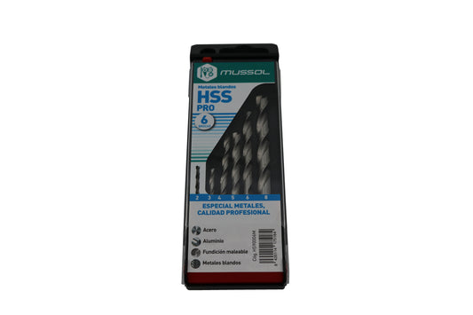 Estuche brocas metales blandos HS338 pro