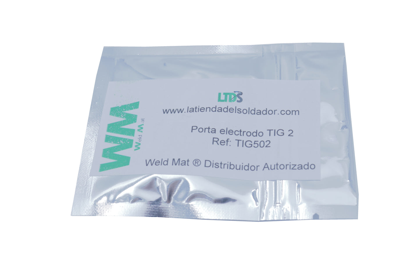 Porta tungsteno TIG 2 (paquete de dos uds)